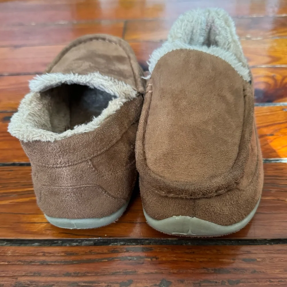 Deer Stags Kids' Lil Spun Slipper in Camel Size 4